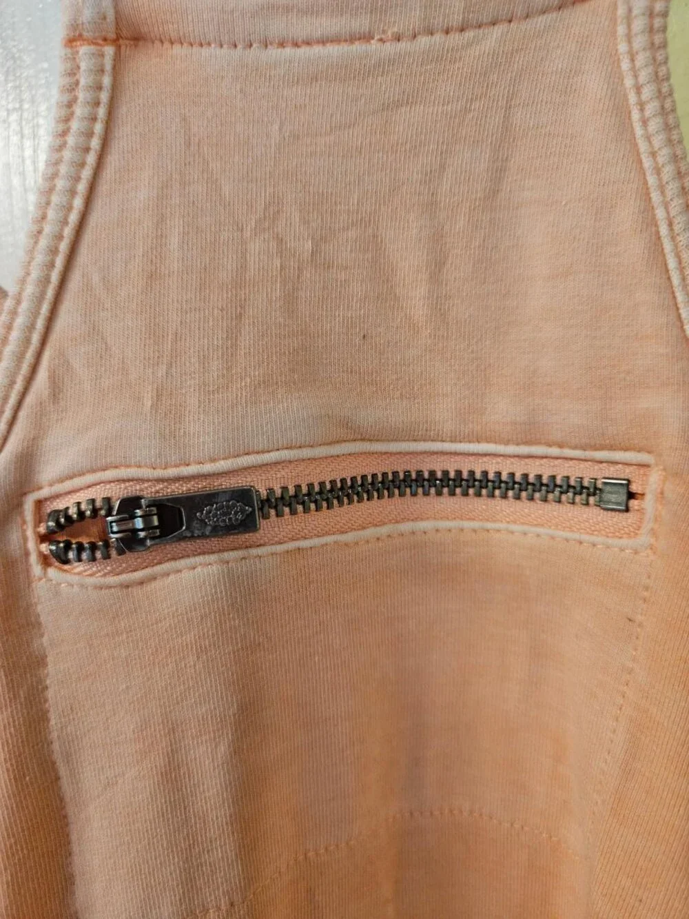 Free People Hot Shot onesie, hot orange/peach